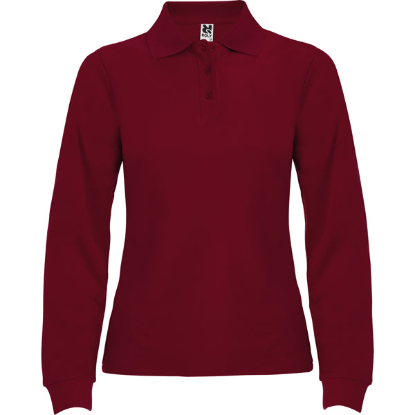 POLO ESTRELLA WOMAN MANGA LARGA T/S BLANCO