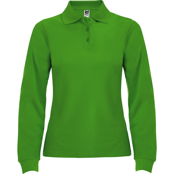 POLO ESTRELLA WOMAN MANGA LARGA T/S BLANCO