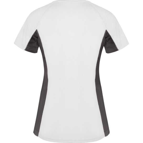 CAMISETA SHANGHAI WOMAN T/S BLANCO/PLOMO OSCURO