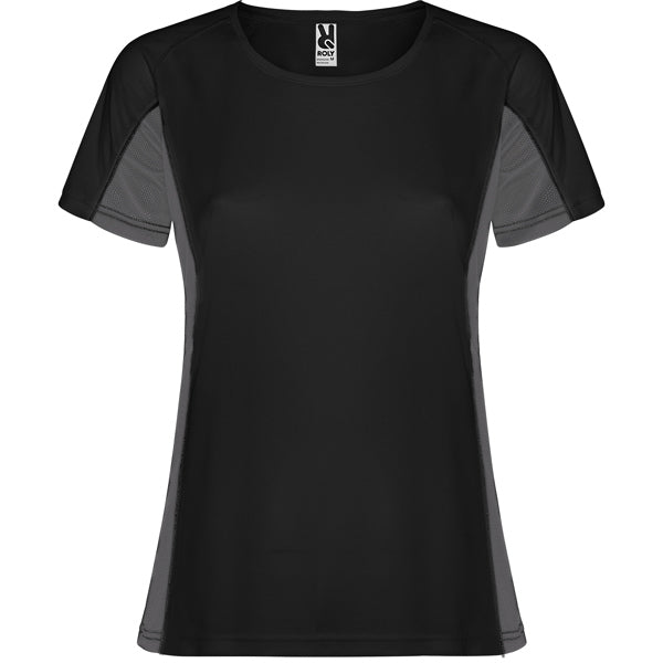 CAMISETA SHANGHAI WOMAN T/S BLANCO/PLOMO OSCURO