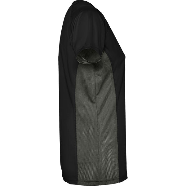 CAMISETA SHANGHAI WOMAN T/S BLANCO/PLOMO OSCURO