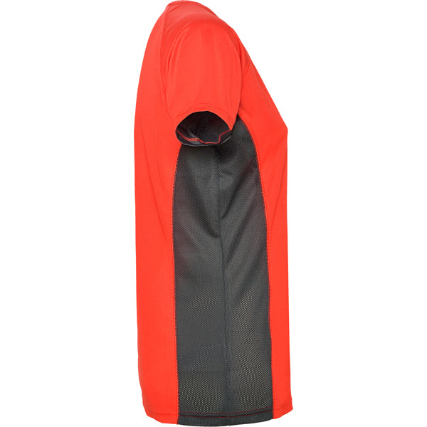 CAMISETA SHANGHAI WOMAN T/S BLANCO/PLOMO OSCURO