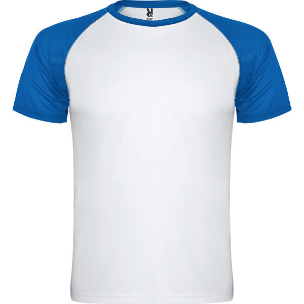 CAMISETA INDIANAPOLIS T/S BLANCO/NEGRO