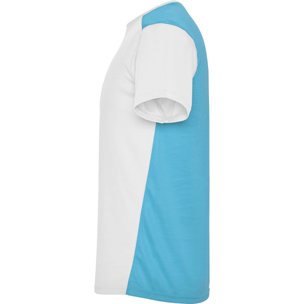 CAMISETA DETROIT T/S BLANCO/TURQUESA