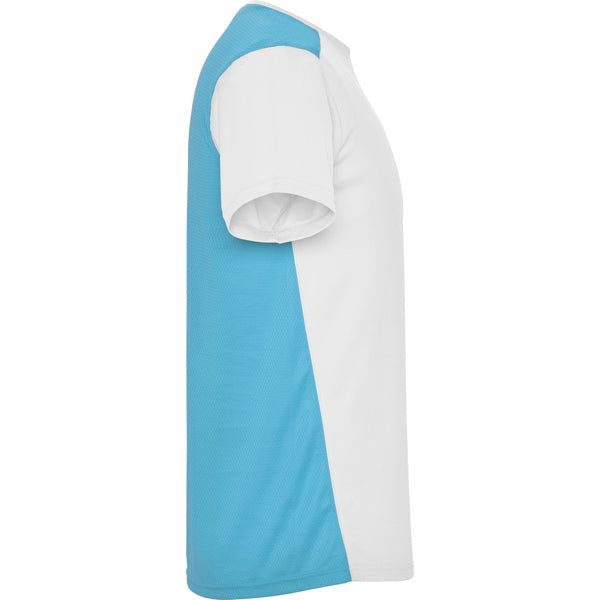 CAMISETA DETROIT T/S BLANCO/TURQUESA