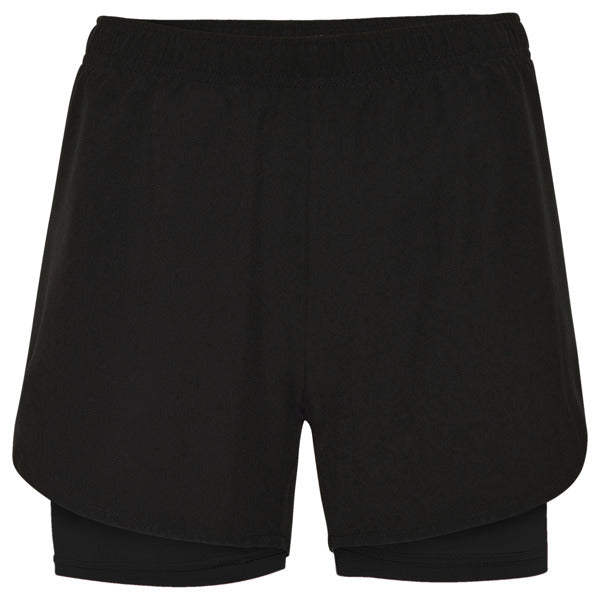 PANTALON CORTO LANUS T/S NEGRO/NEGRO