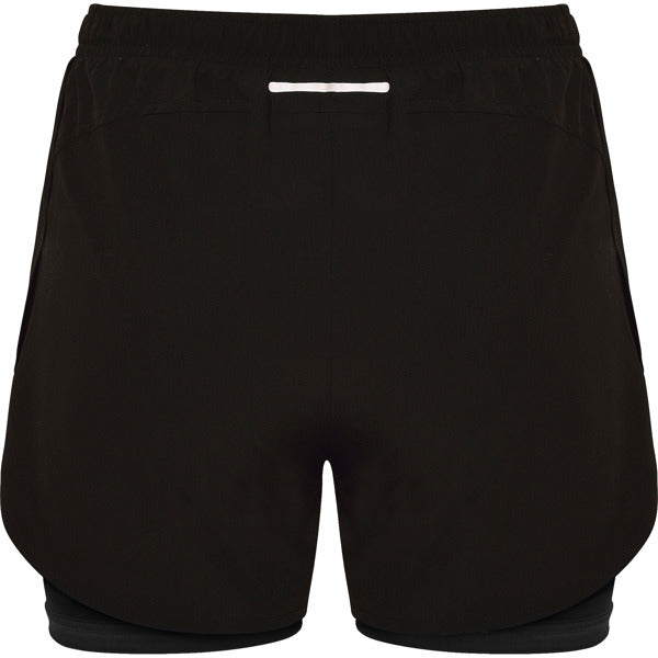 PANTALON CORTO LANUS T/S NEGRO/NEGRO