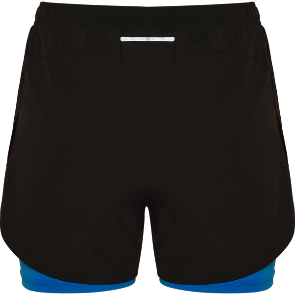 PANTALON CORTO LANUS T/S NEGRO/NEGRO