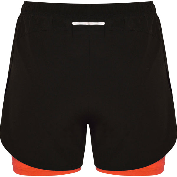 PANTALON CORTO LANUS T/S NEGRO/NEGRO