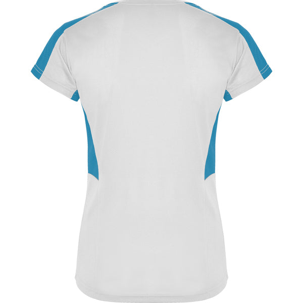 CAMISETA SUZUKA T/S BLANCO/TURQUESA