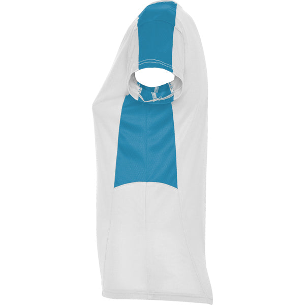 CAMISETA SUZUKA T/S BLANCO/TURQUESA
