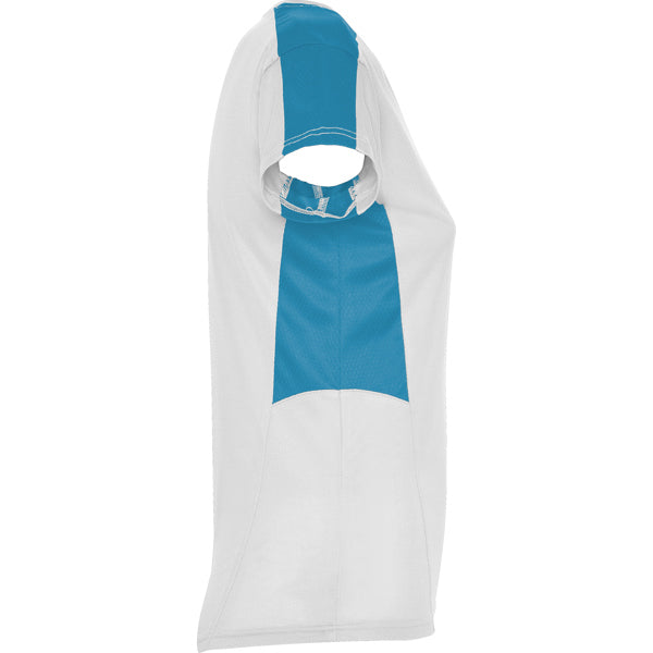 CAMISETA SUZUKA T/S BLANCO/TURQUESA