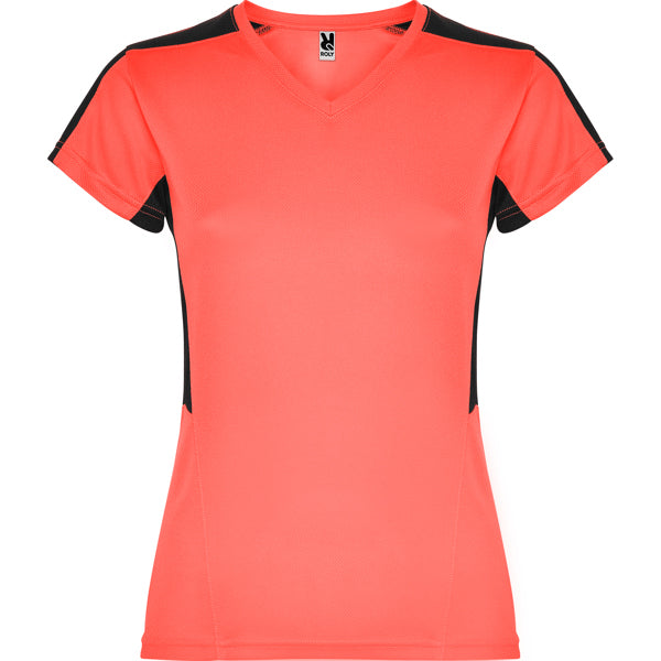 CAMISETA SUZUKA T/S BLANCO/TURQUESA