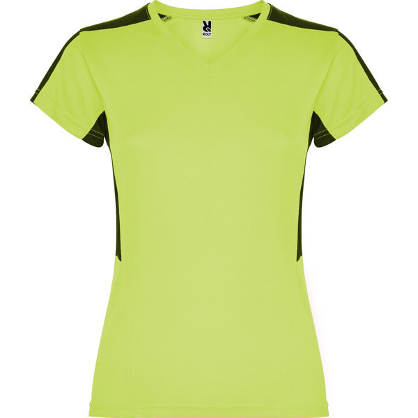 CAMISETA SUZUKA T/S BLANCO/TURQUESA