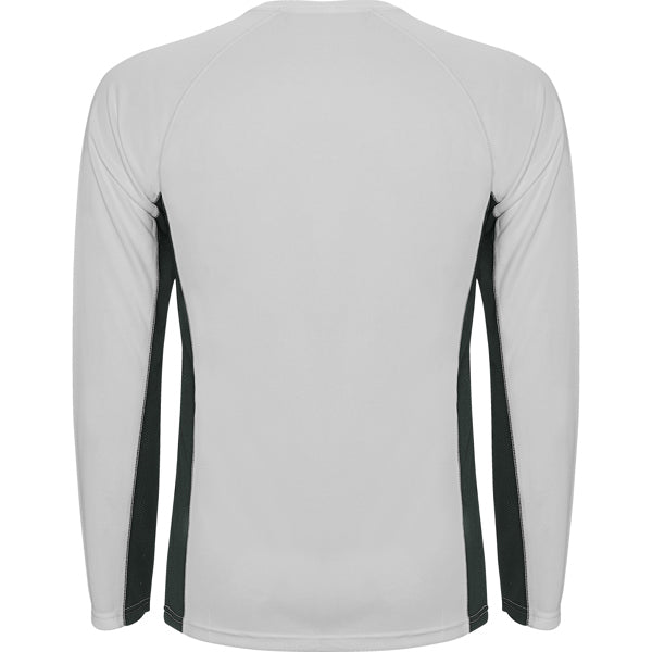 CAMISETA SHANGHAI MANGA LARGA T/S BLANCO/ROYAL