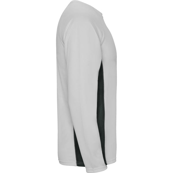 CAMISETA SHANGHAI MANGA LARGA T/S BLANCO/ROYAL