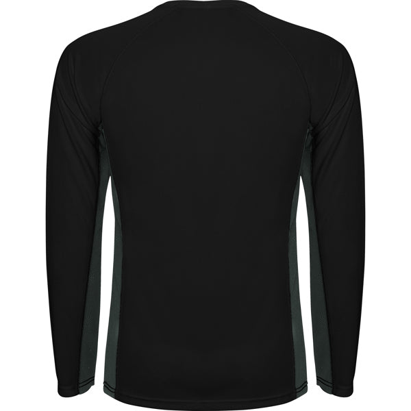 CAMISETA SHANGHAI MANGA LARGA T/S BLANCO/ROYAL