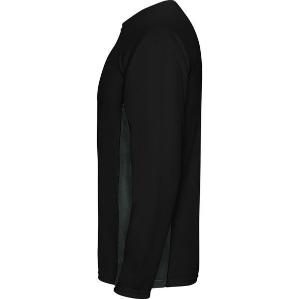 CAMISETA SHANGHAI MANGA LARGA T/S BLANCO/ROYAL