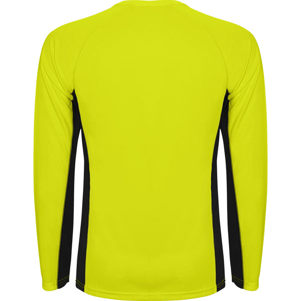 CAMISETA SHANGHAI MANGA LARGA T/S BLANCO/ROYAL