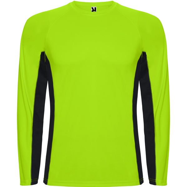 CAMISETA SHANGHAI MANGA LARGA T/S BLANCO/ROYAL