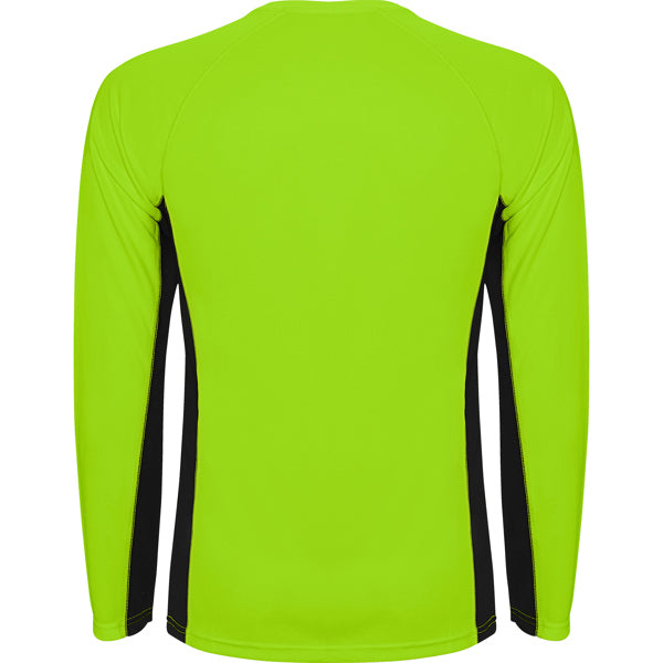 CAMISETA SHANGHAI MANGA LARGA T/S BLANCO/ROYAL