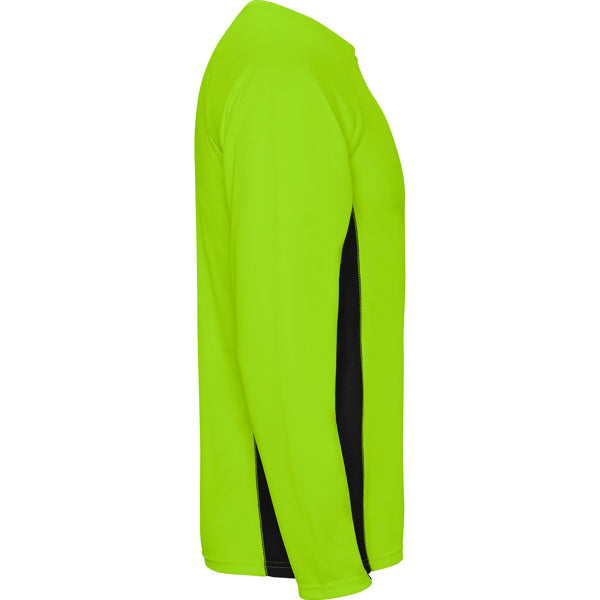 CAMISETA SHANGHAI MANGA LARGA T/S BLANCO/ROYAL