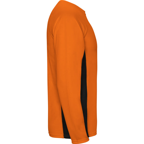 CAMISETA SHANGHAI MANGA LARGA T/S BLANCO/ROYAL