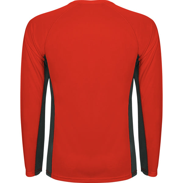 CAMISETA SHANGHAI MANGA LARGA T/S BLANCO/ROYAL