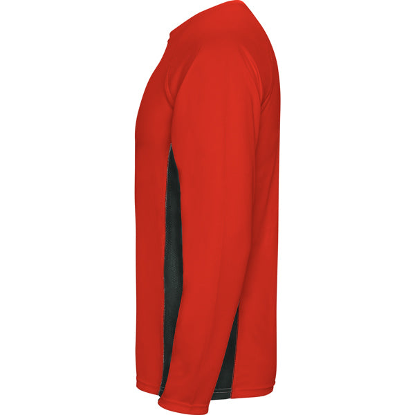 CAMISETA SHANGHAI MANGA LARGA T/S BLANCO/ROYAL