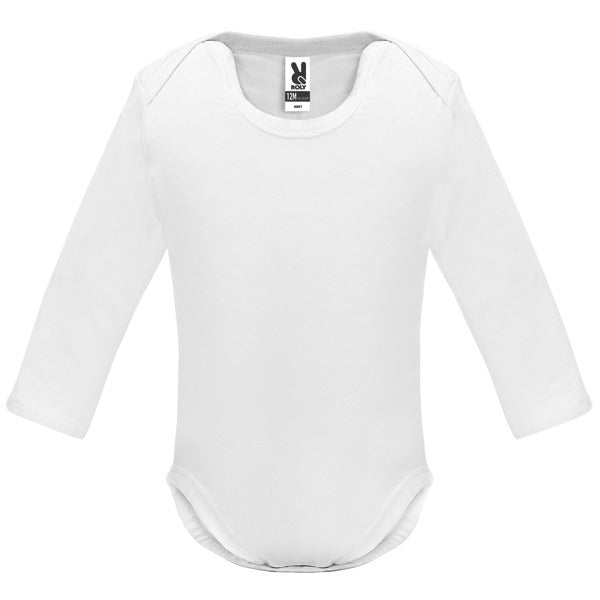 BODY HONEY MANGA LARGA T/9 MESES BLANCO