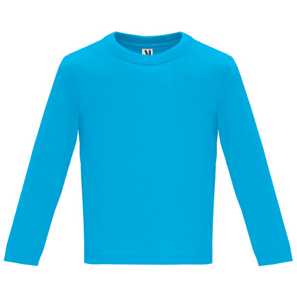 CAMISETA BABY MANGA LARGA T/6 MESES BLANCO