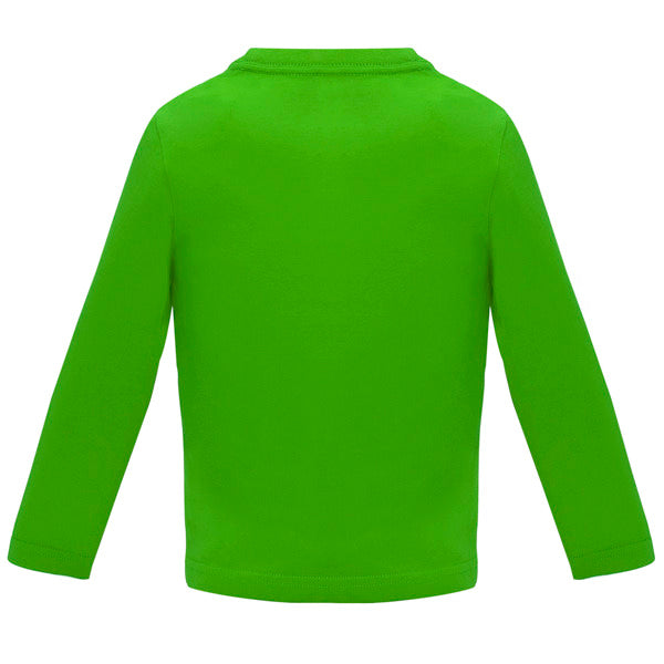 CAMISETA BABY MANGA LARGA T/6 MESES BLANCO