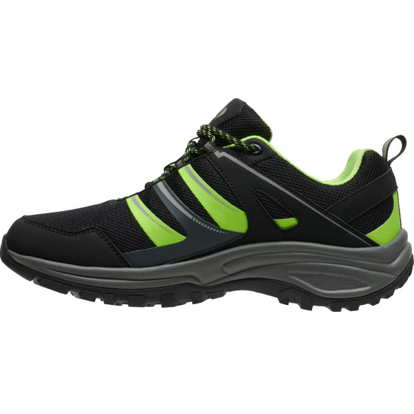 ZAPATILLA TREKKING MARC T/36 NEGRO/VERDE FLUOR
