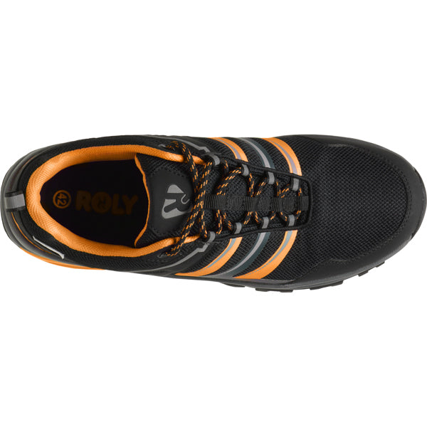 ZAPATILLA TREKKING MARC T/36 NEGRO/VERDE FLUOR