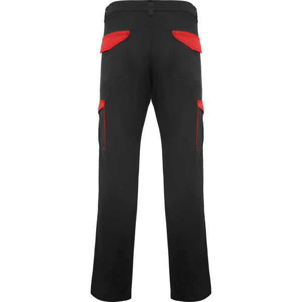 PANTALON TROOPER T/38 NEGRO/ROJO