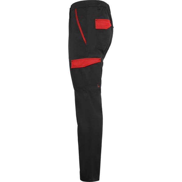 PANTALON TROOPER T/38 NEGRO/ROJO