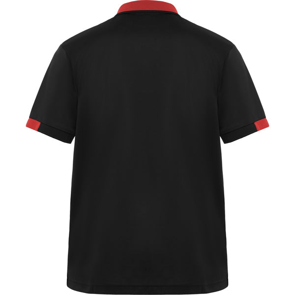 POLO SAMURAI T/S NEGRO/ROJO