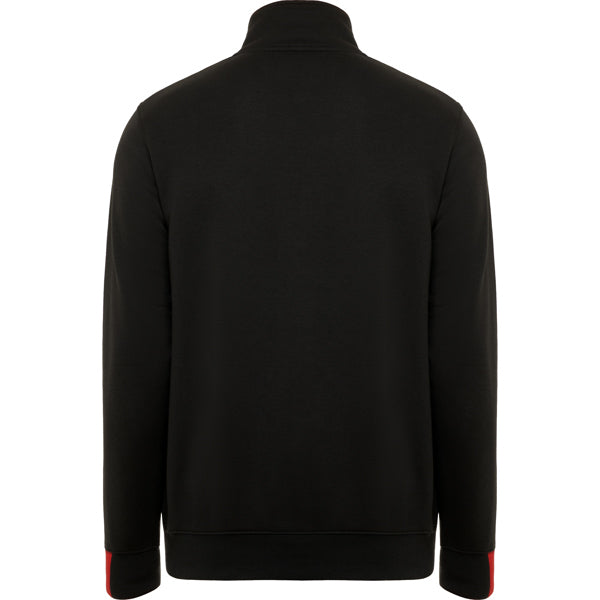SUDADERA MAVERICK T/S NEGRO/ROJO