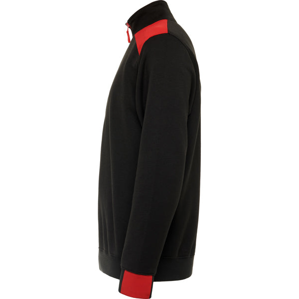 SUDADERA MAVERICK T/S NEGRO/ROJO