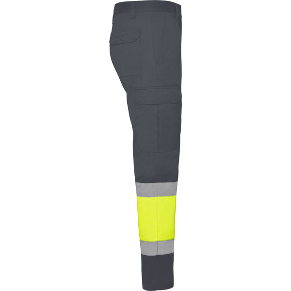 AV PANTALON INVIERNO SOAN T/38 PLOMO/AMARILLO FLUOR