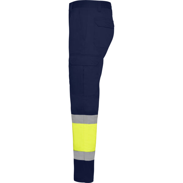 AV PANTALON INVIERNO SOAN T/38 PLOMO/AMARILLO FLUOR