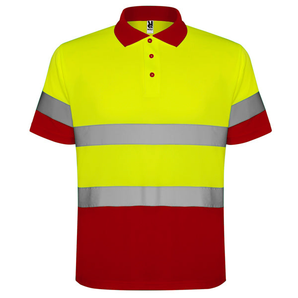 AV POLO POLARIS T/S AMARILLO FLUOR