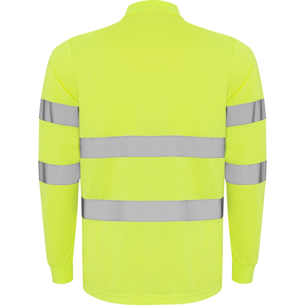 AV POLO POLARIS MANGA LARGA T/S AMARILLO FLUOR