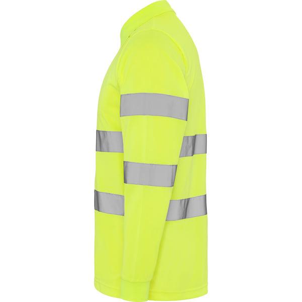 AV POLO POLARIS MANGA LARGA T/S AMARILLO FLUOR
