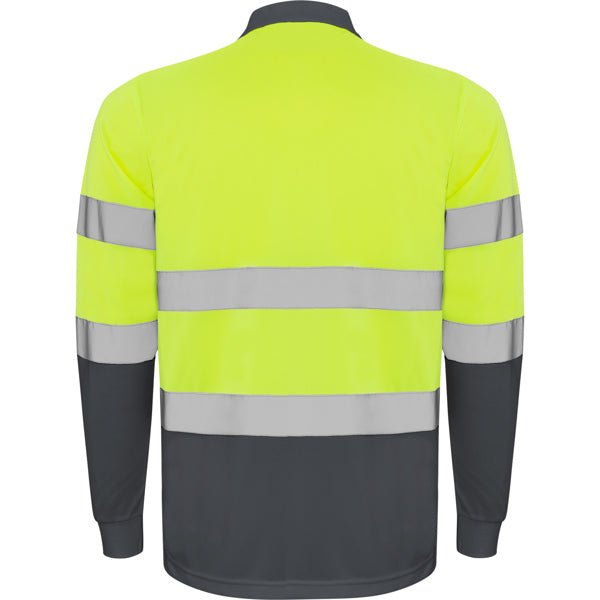 AV POLO POLARIS MANGA LARGA T/S AMARILLO FLUOR