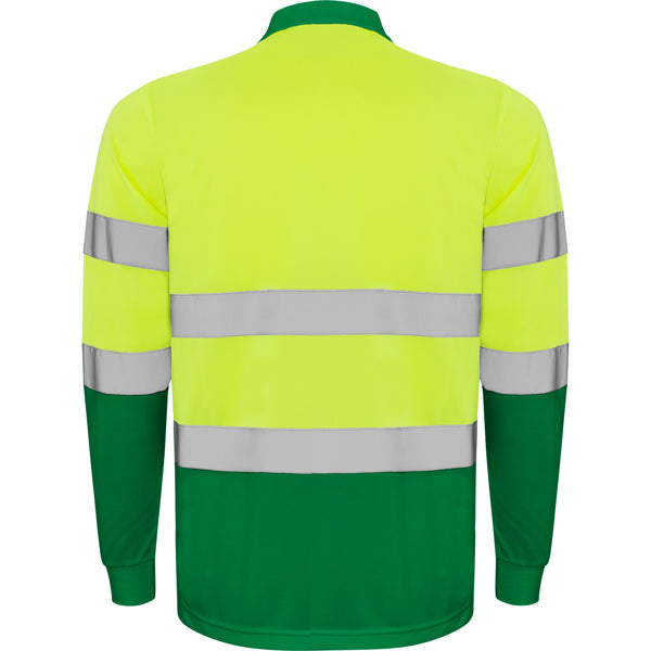 AV POLO POLARIS MANGA LARGA T/S AMARILLO FLUOR