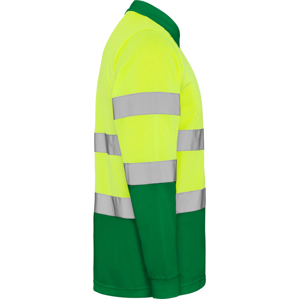 AV POLO POLARIS MANGA LARGA T/S AMARILLO FLUOR