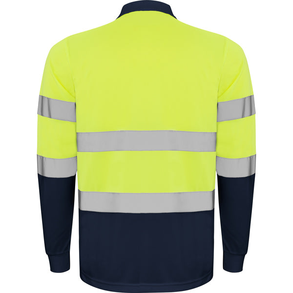 AV POLO POLARIS MANGA LARGA T/S AMARILLO FLUOR