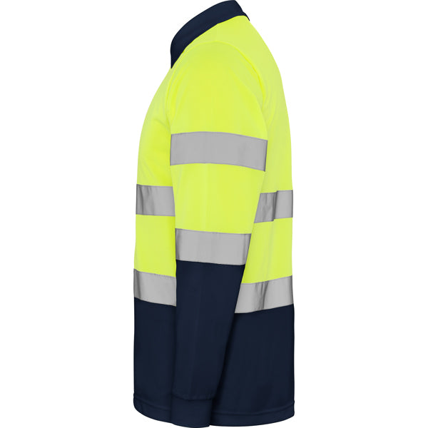 AV POLO POLARIS MANGA LARGA T/S AMARILLO FLUOR