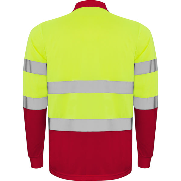 AV POLO POLARIS MANGA LARGA T/S AMARILLO FLUOR